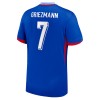 Maglia ufficiale Francia Griezmann 7 Casa Euro 2024 per Uomo